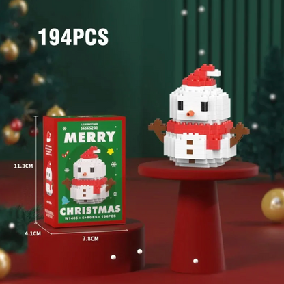 Festive Build & Display Christmas Figures