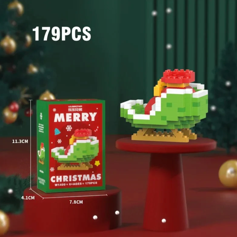 Festive Build & Display Christmas Figures