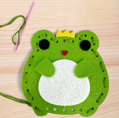 WhimsiStitch Felt Animal Sewing Kit