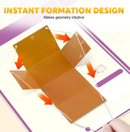 GeoMaster DIY Geometry Kit – Buildable 3D Shapes for Kids