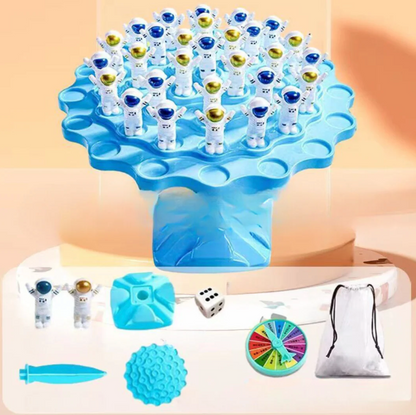 Galactic Balance Challenge – Astronaut Stacking & Strategy Game