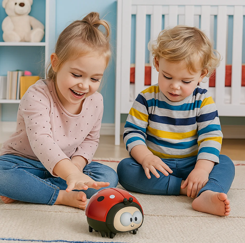 HoverBug Air Ball Toy – Levitating Ladybug Game for Babies