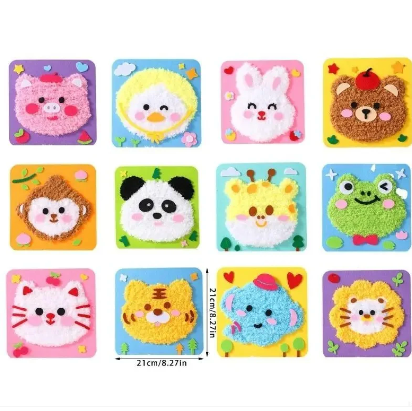 Stitch & Cuddle Embroidery Doll Kit – DIY Fabric Friend for Kids