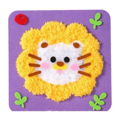 Stitch & Cuddle Embroidery Doll Kit – DIY Fabric Friend for Kids