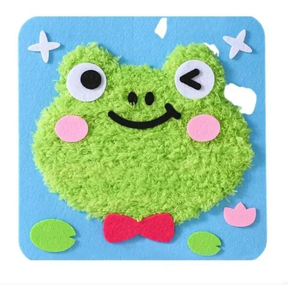 Stitch & Cuddle Embroidery Doll Kit – DIY Fabric Friend for Kids