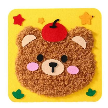 Stitch & Cuddle Embroidery Doll Kit – DIY Fabric Friend for Kids