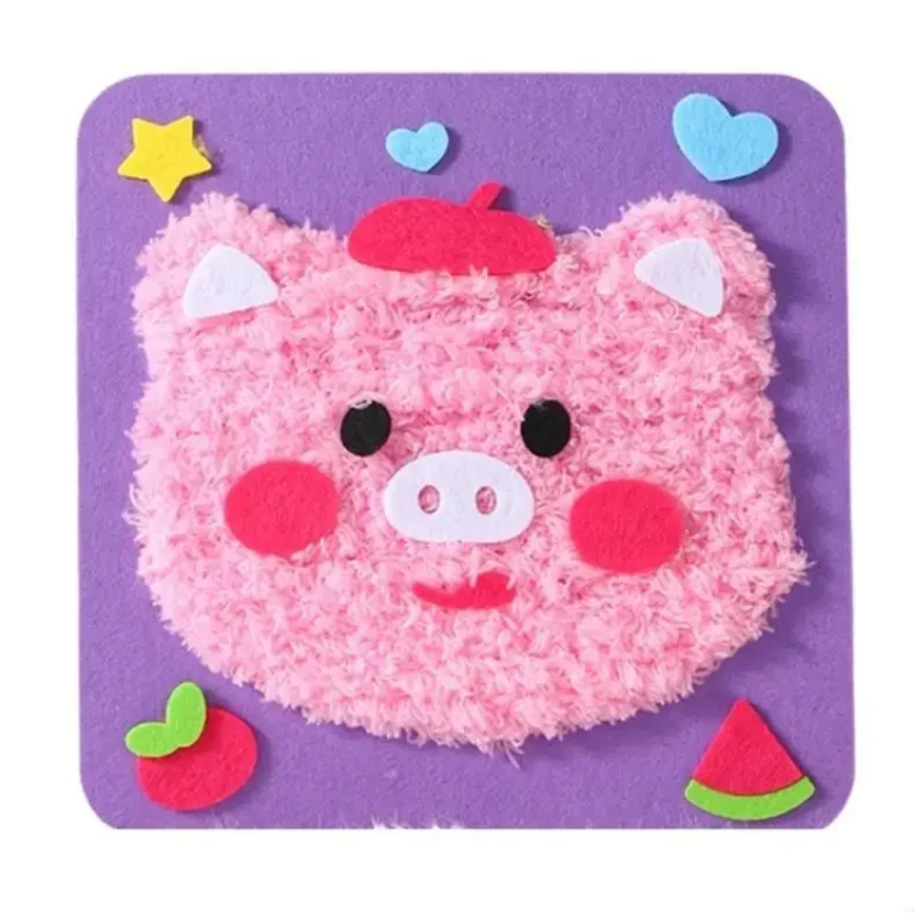 Stitch & Cuddle Embroidery Doll Kit – DIY Fabric Friend for Kids