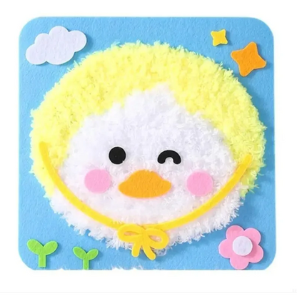 Stitch & Cuddle Embroidery Doll Kit – DIY Fabric Friend for Kids