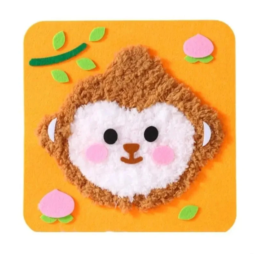 Stitch & Cuddle Embroidery Doll Kit – DIY Fabric Friend for Kids