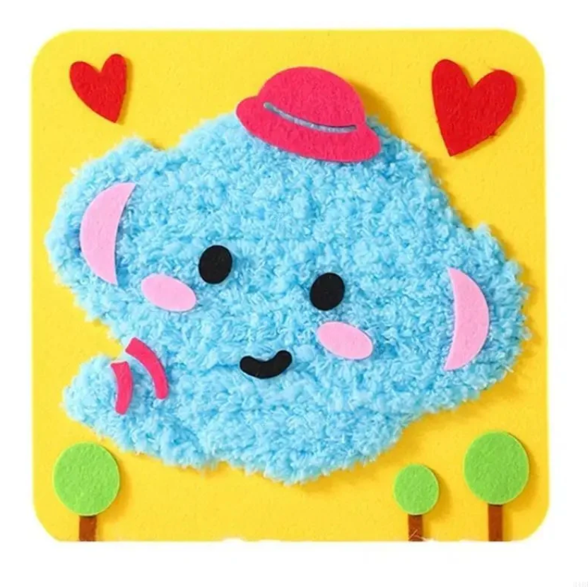 Stitch & Cuddle Embroidery Doll Kit – DIY Fabric Friend for Kids