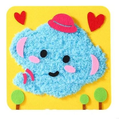 Stitch & Cuddle Embroidery Doll Kit – DIY Fabric Friend for Kids