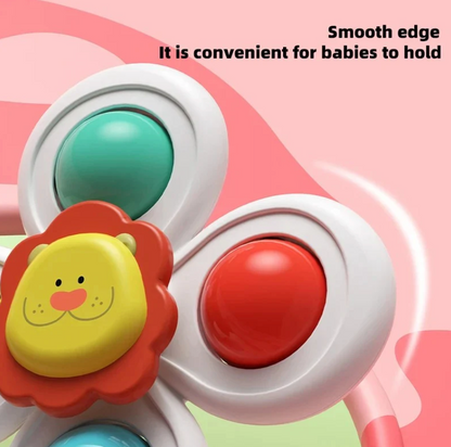 Stick-&-Spin Suction-Cup Toy Set