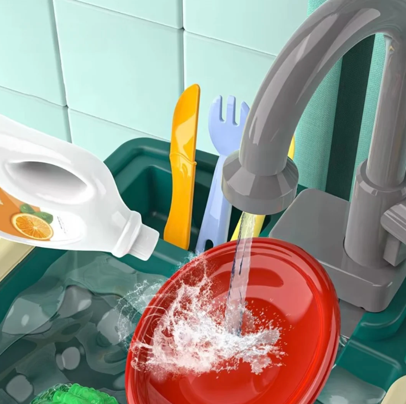 WaterWonder Kids’ Play Kitchen – Magical Tap & Realistic Role-Play Set