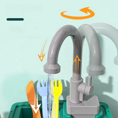 WaterWonder Kids’ Play Kitchen – Magical Tap & Realistic Role-Play Set