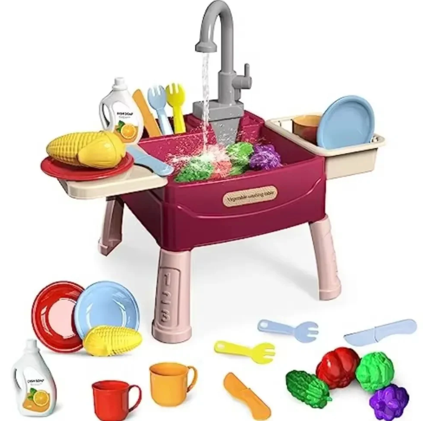 WaterWonder Kids’ Play Kitchen – Magical Tap & Realistic Role-Play Set