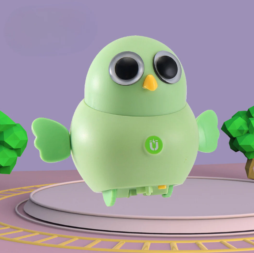 WobbleFriends Chick Family – Wobbling & Spinning Animal Toy Set