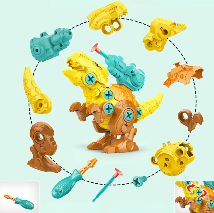 DinoBuilder Suction-Cannon Set
