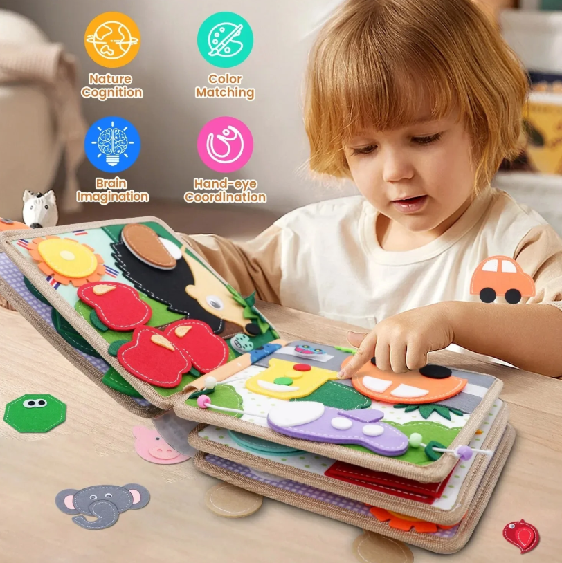 Giraffey Touch & Explore Story Book