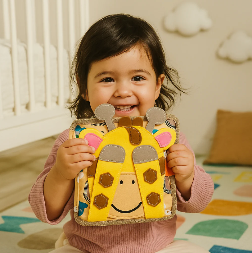 Giraffey Touch & Explore Story Book