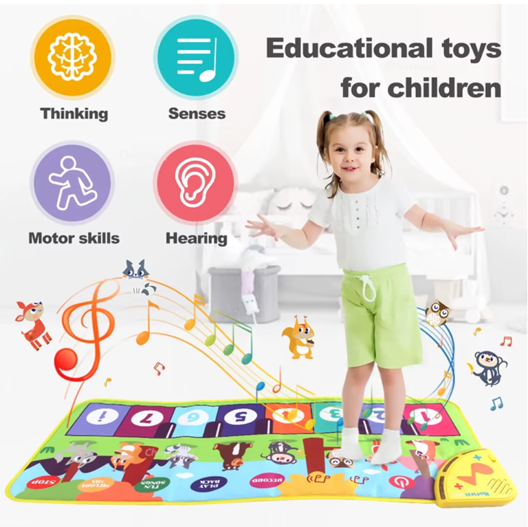 MelodySteps Musical Piano Play Mat