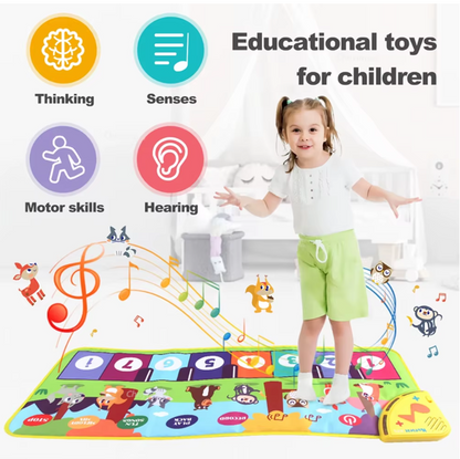 MelodySteps Musical Piano Play Mat
