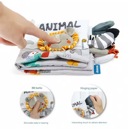 SensoryPlay Plush Learning Book