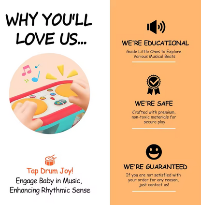 Little Pulse Baby Music Drum Set