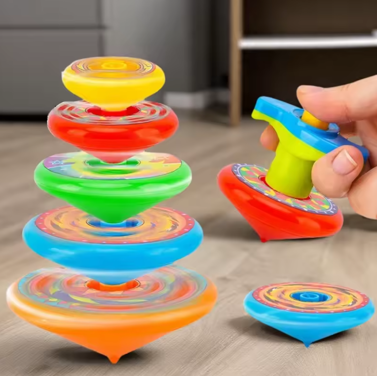 GlowSpin Luminous Spinning Top Toy