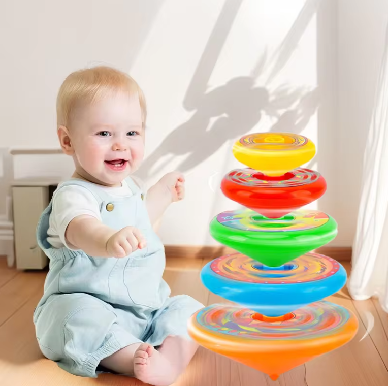 GlowSpin Luminous Spinning Top Toy