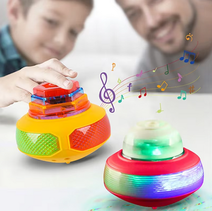 GlowSpin Luminous Spinning Top Toy