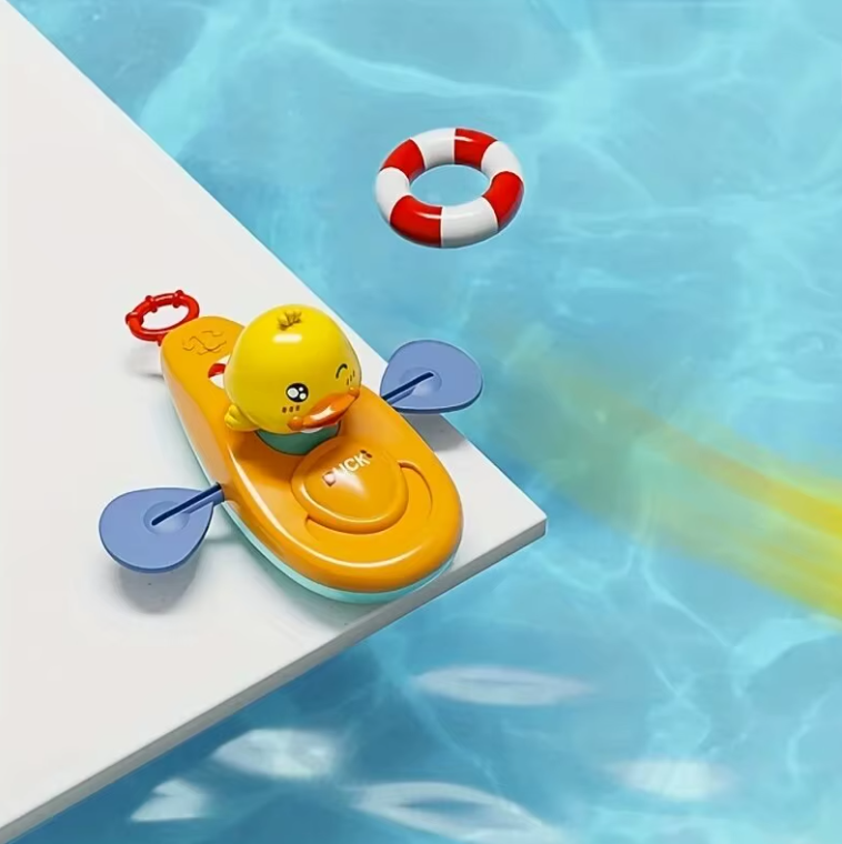AquaDuck Kayak Bath Toy