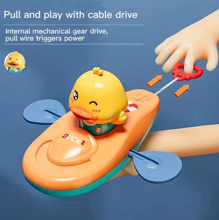 AquaDuck Kayak Bath Toy