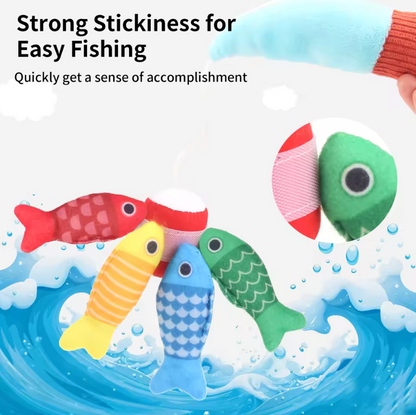 Soft Montessori Magnetic Fishing & Sorting Game