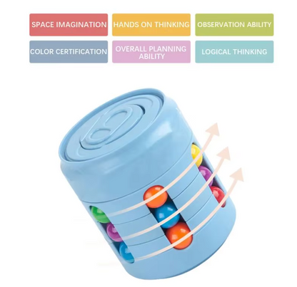 FocusMaster 6-in-1 Sensory Fidget Cube