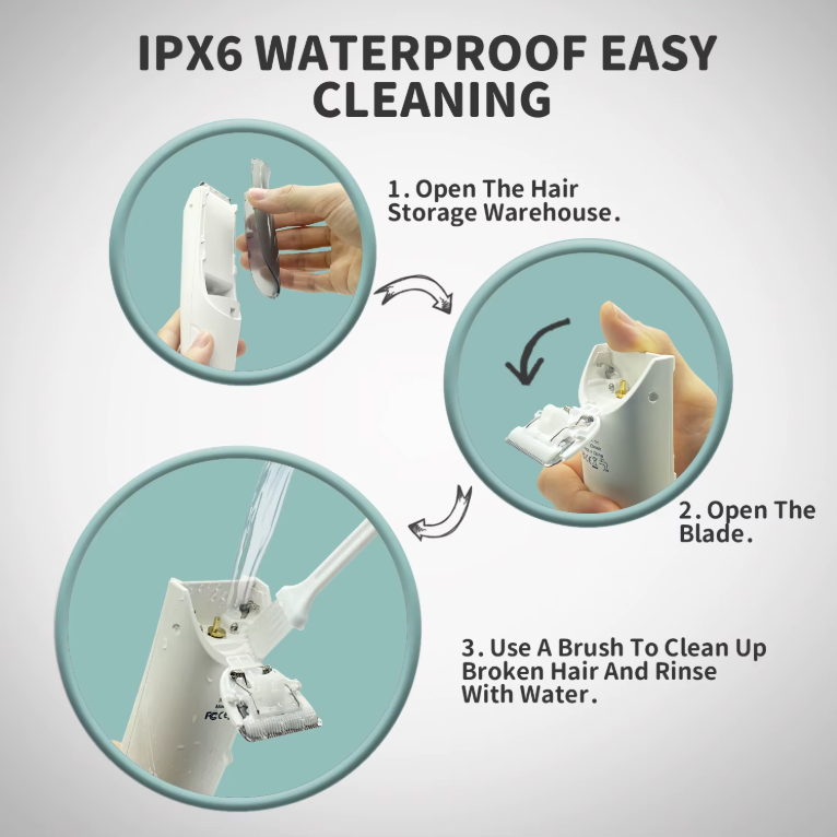 Silent-Sweep Hair Trimmer