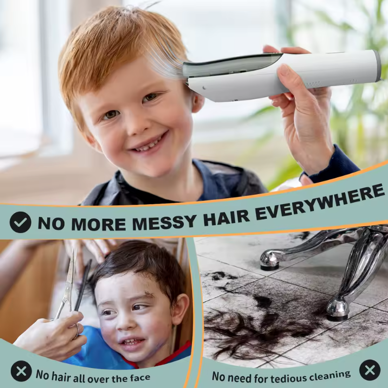 Silent-Sweep Hair Trimmer
