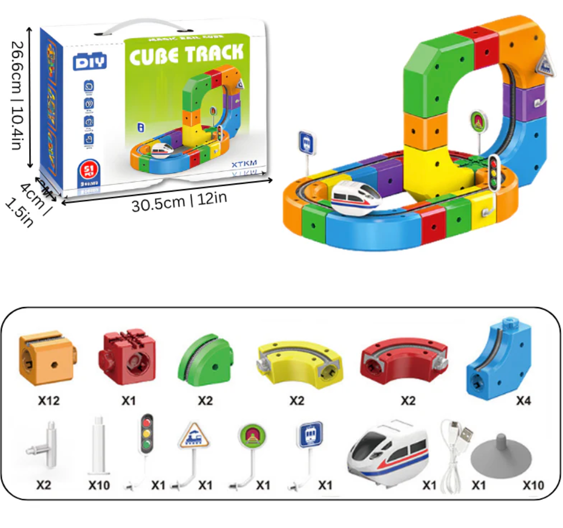TrackFlow STEM Railway Set