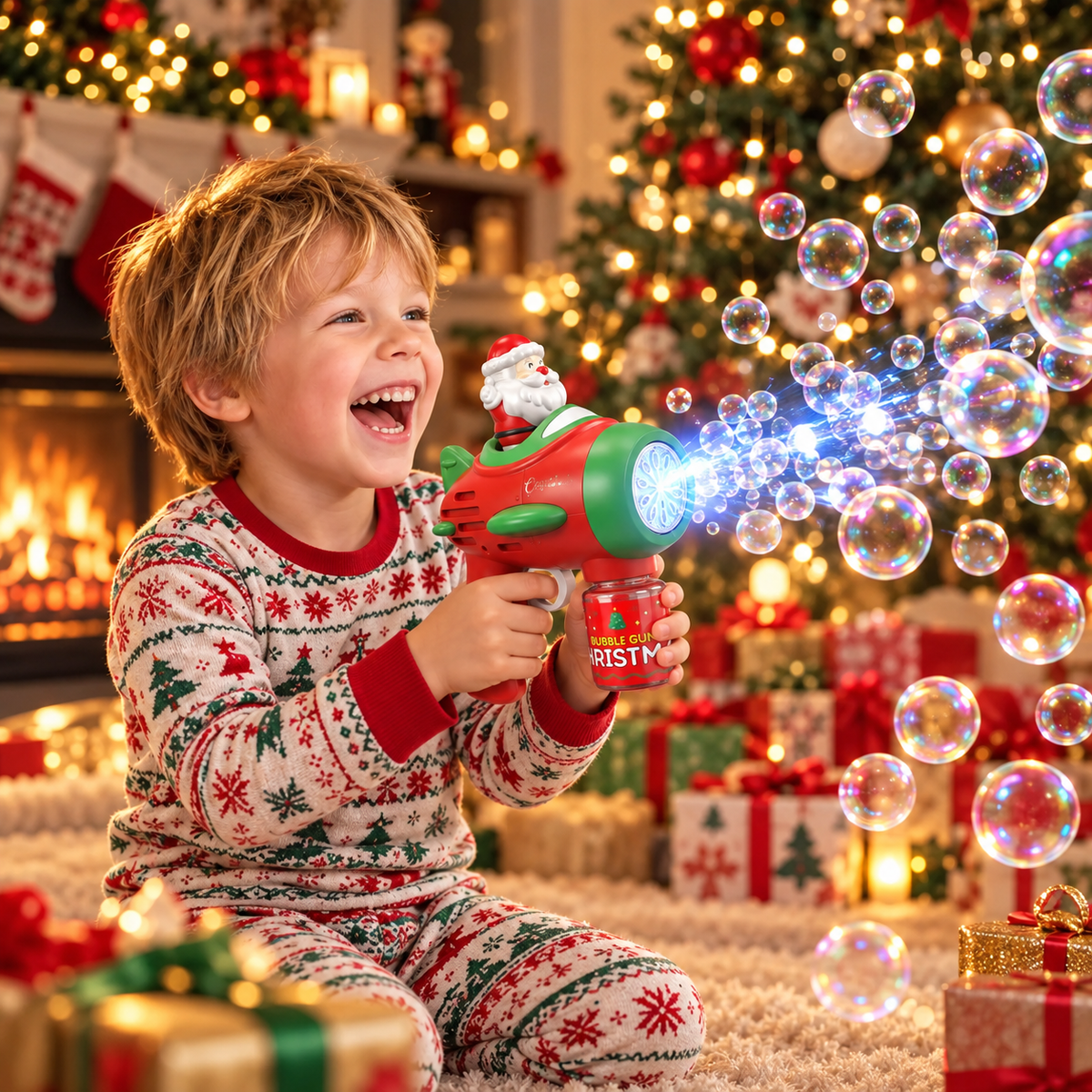 Christmas Bubble Blaster