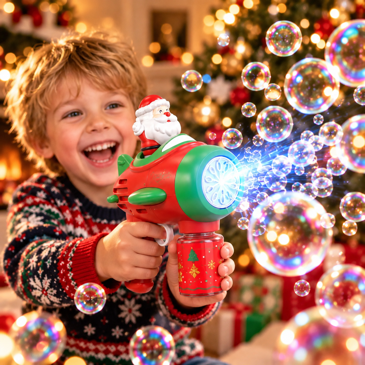 Christmas Bubble Blaster