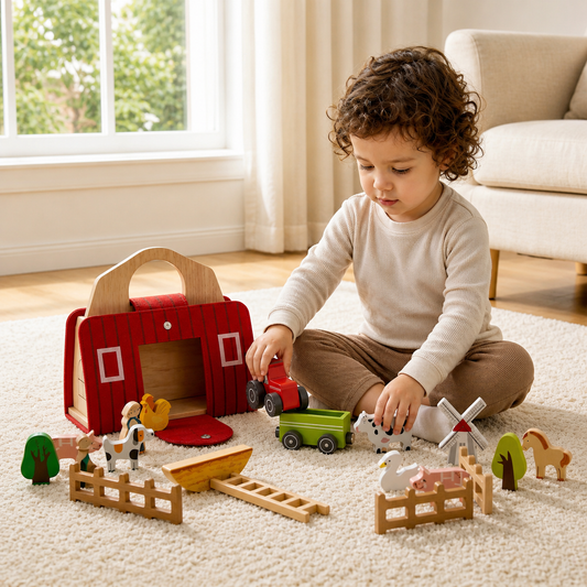 Montessori Farm Set