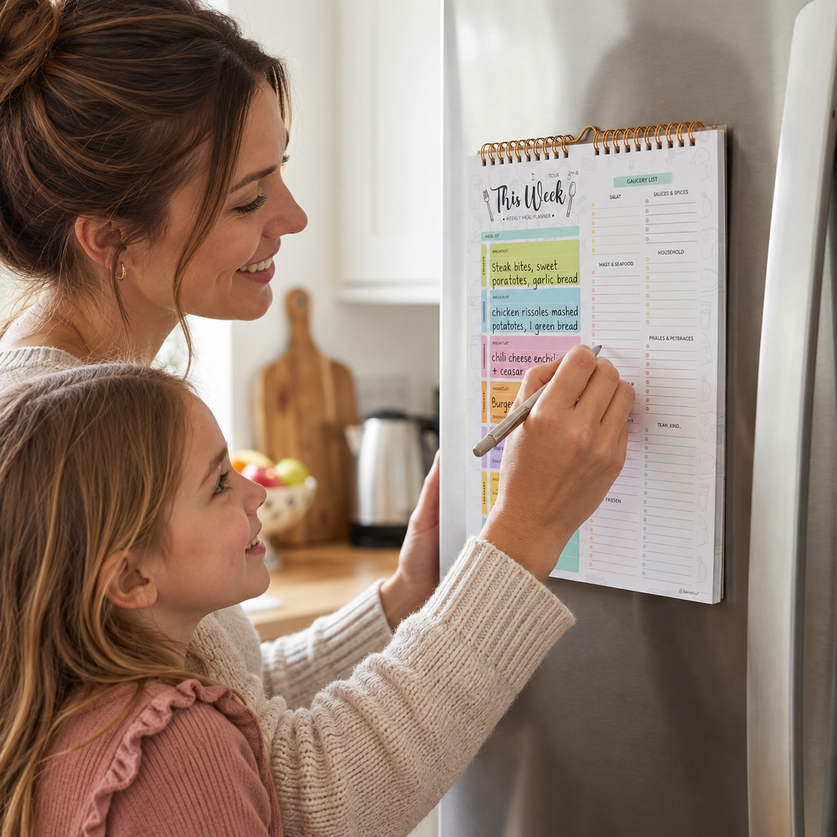 Magnetic Weekly Meal Planner