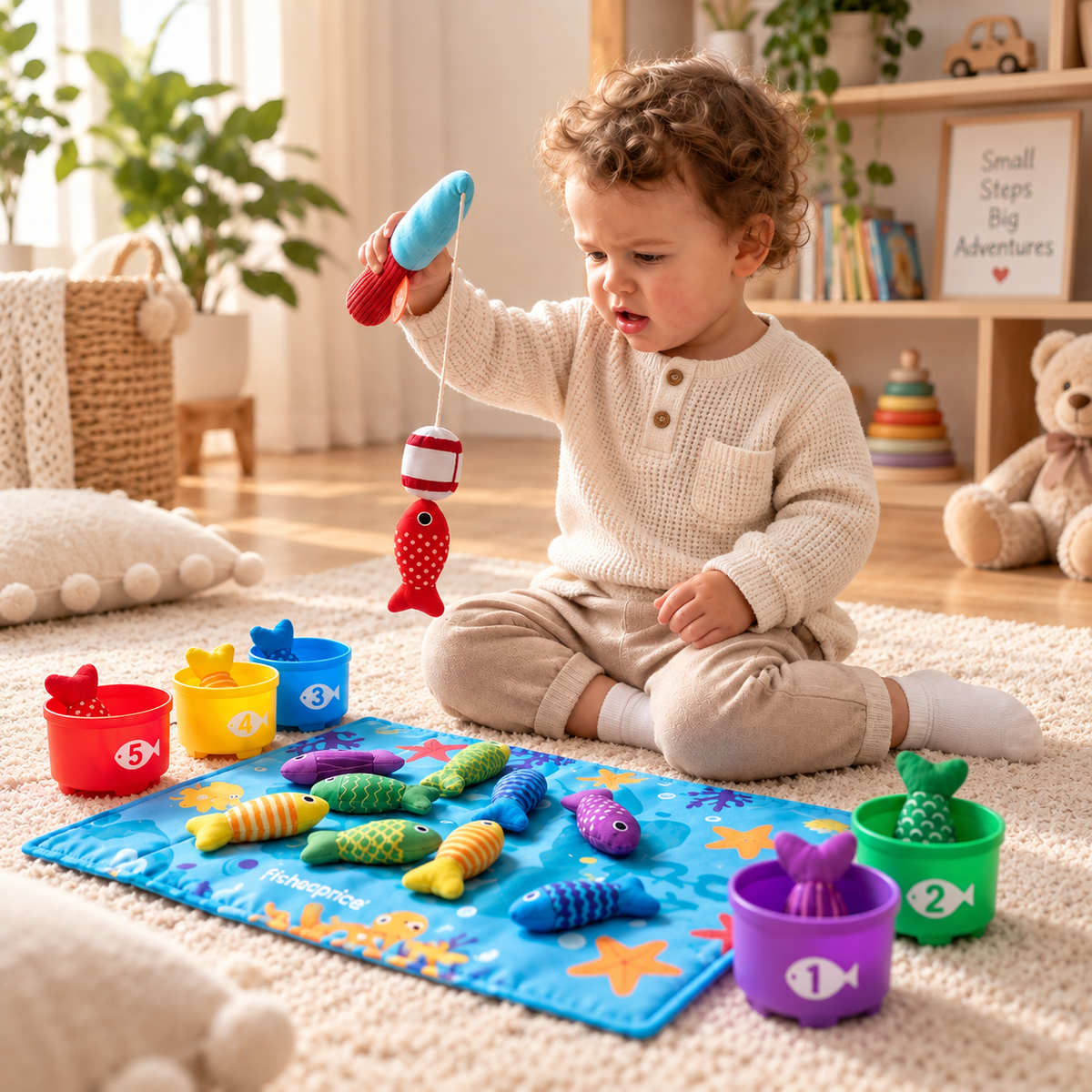 Magnetic Fishing Toy for Toddlers