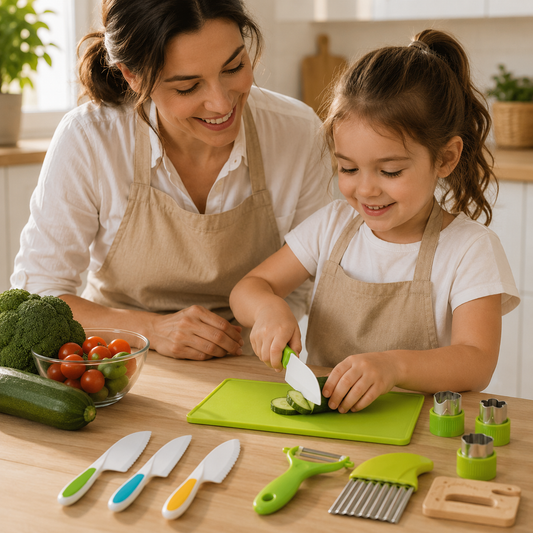 SafeChef Junior Kitchen Set – Real Tools for Little Chefs