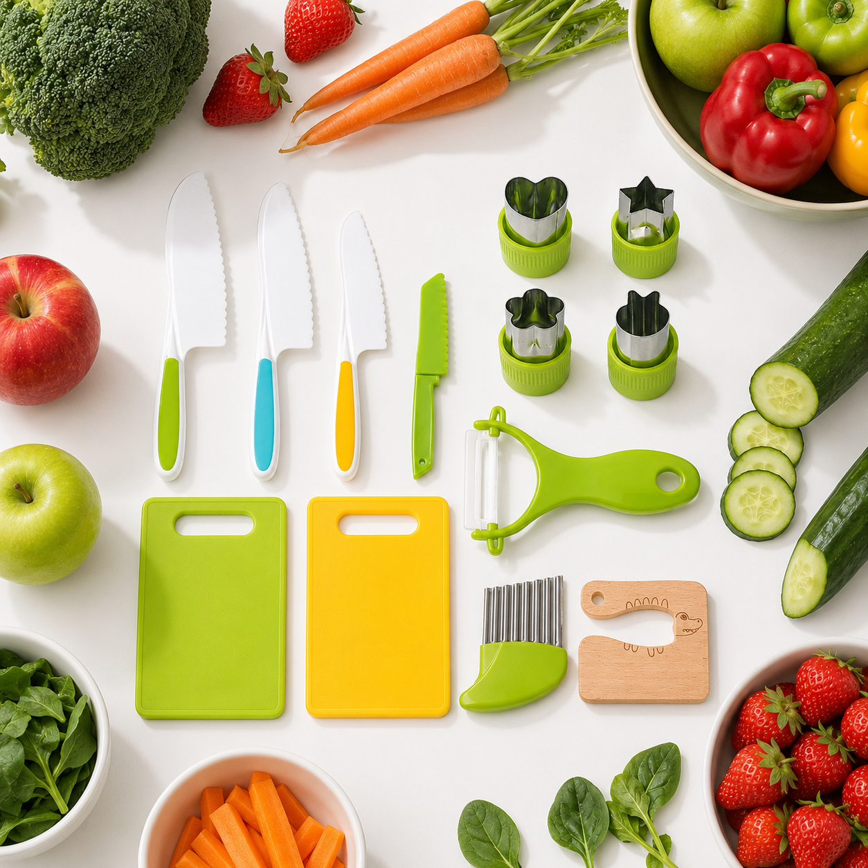 SafeChef Junior Kitchen Set – Real Tools for Little Chefs