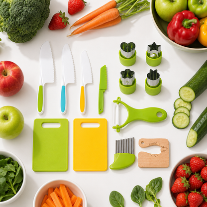 SafeChef Junior Kitchen Set – Real Tools for Little Chefs
