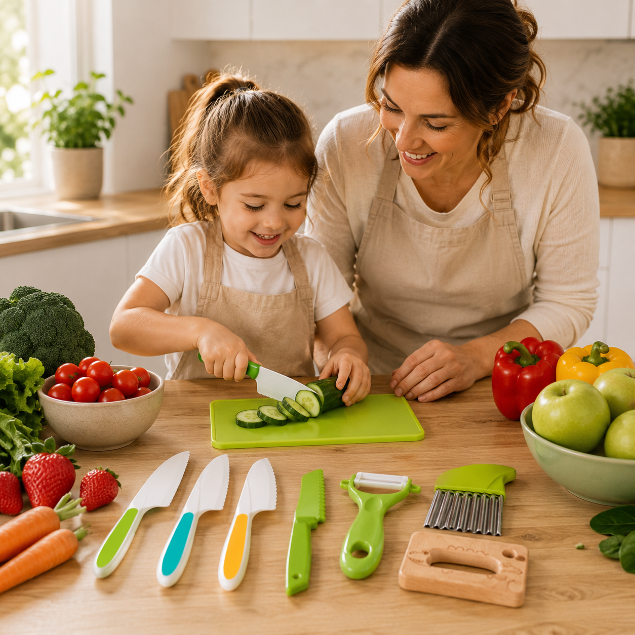 SafeChef Junior Kitchen Set – Real Tools for Little Chefs
