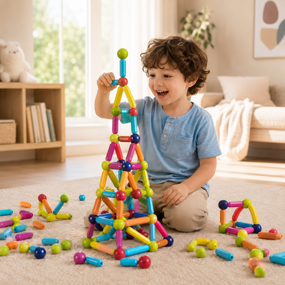MagnetiPlay – Creative Magnetic Construction Set