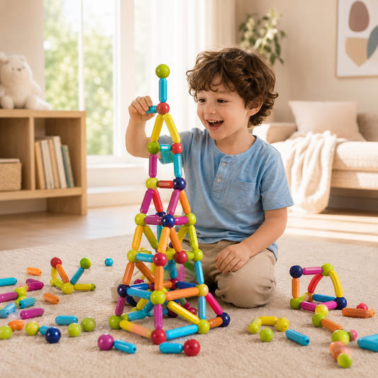 MagnetiPlay – Creative Magnetic Construction Set