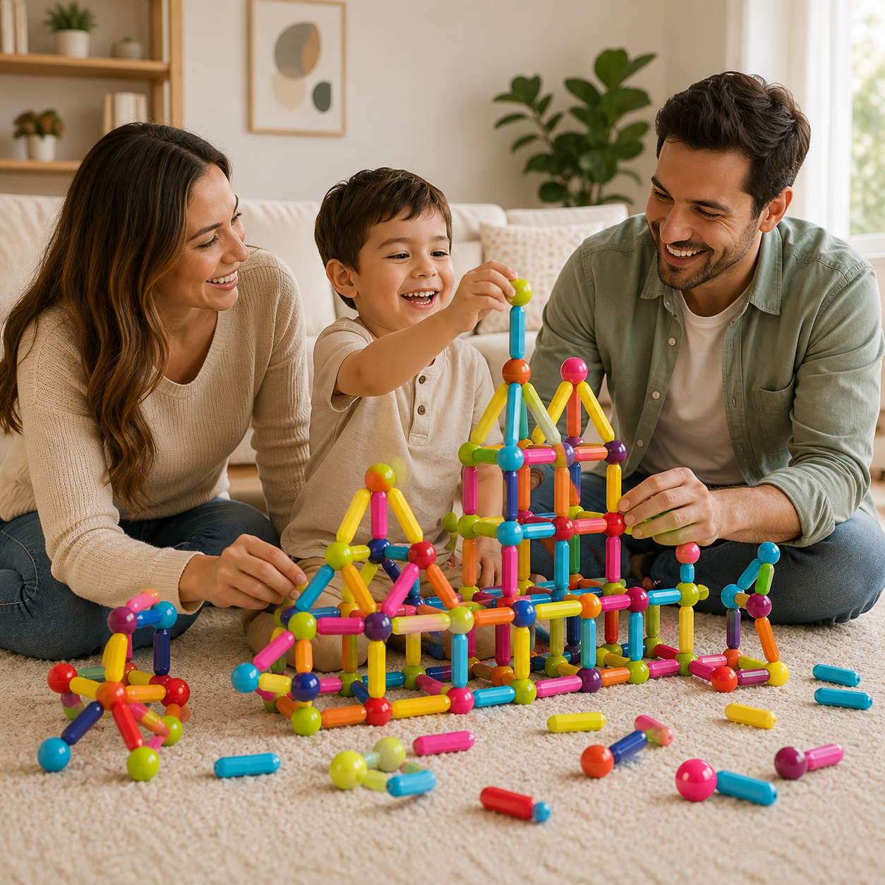 MagnetiPlay – Creative Magnetic Construction Set