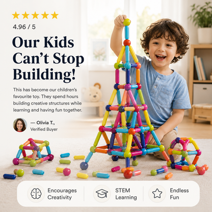 MagnetiPlay – Creative Magnetic Construction Set